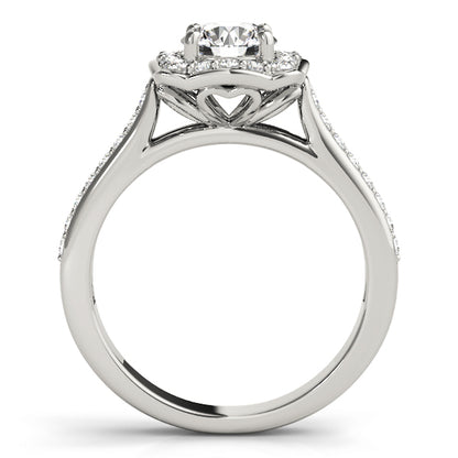 Round Engagement Ring M51035-E-1