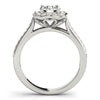Load image into Gallery viewer, Round Engagement Ring M51035-E-1/2
