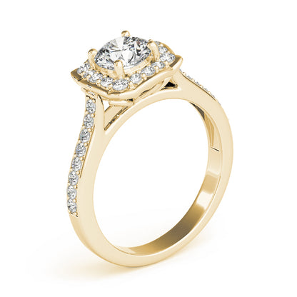 Round Engagement Ring M51035-E-1