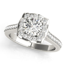 Load image into Gallery viewer, Round Engagement Ring M51035-E-1/2
