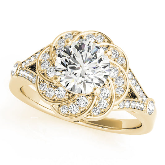 Round Engagement Ring M51045-E-8.5