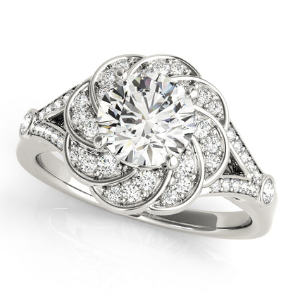 Round Engagement Ring M51045-E-6.5