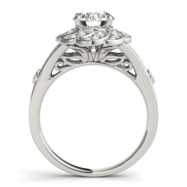 Round Engagement Ring M51045-E-6.5