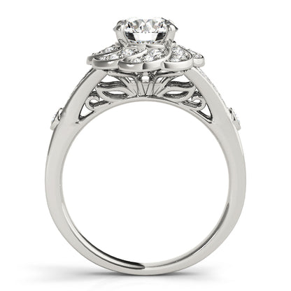 Round Engagement Ring M51045-E-6.5
