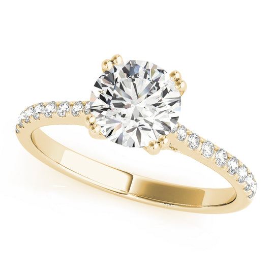 Round Engagement Ring M51048-E