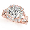 Load image into Gallery viewer, Cushion Engagement Ring M51049-E
