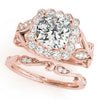 Load image into Gallery viewer, Cushion Engagement Ring M51049-E
