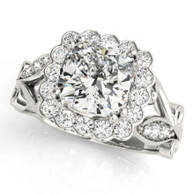 Load image into Gallery viewer, Cushion Engagement Ring M51049-E
