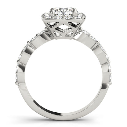 Round Engagement Ring M51050-E