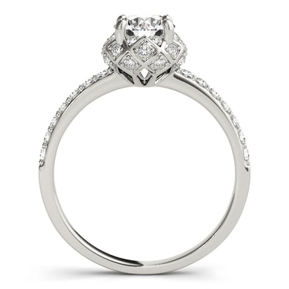 Round Engagement Ring M51053-E