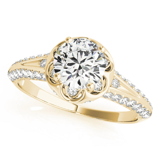 Round Engagement Ring M51054-E