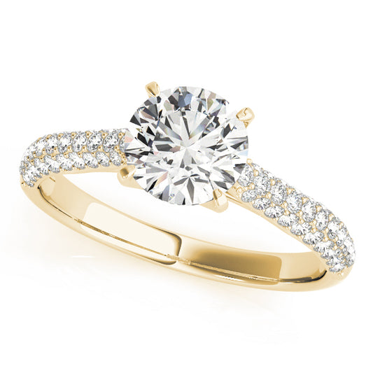 Round Engagement Ring M51055-E-1