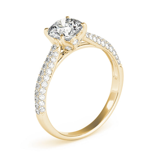 Round Engagement Ring M51055-E-11/4