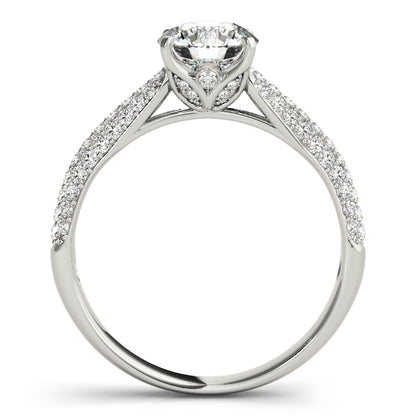 Round Engagement Ring M51055-E-1