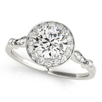 Round Engagement Ring M51064-E