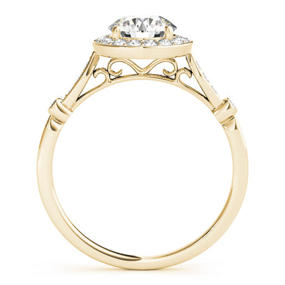 Round Engagement Ring M51064-E