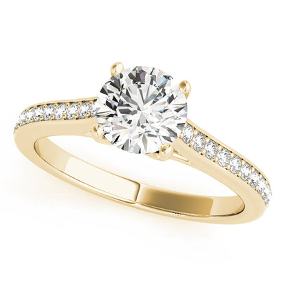 Round Engagement Ring M51067-E-3/4
