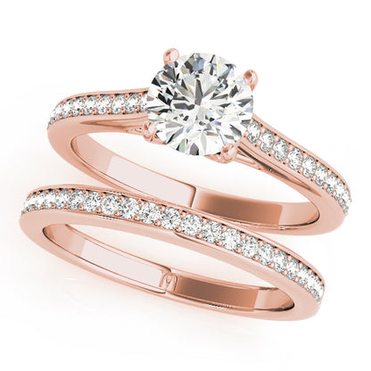 Round Engagement Ring M51067-E-1/3