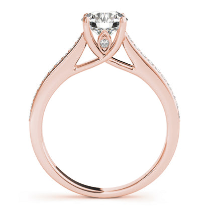 Round Engagement Ring M51067-E-1/2