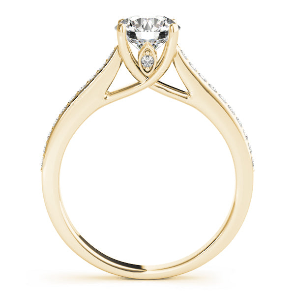 Round Engagement Ring M51067-E-11/2
