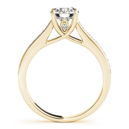 Round Engagement Ring M51067-E-1/2