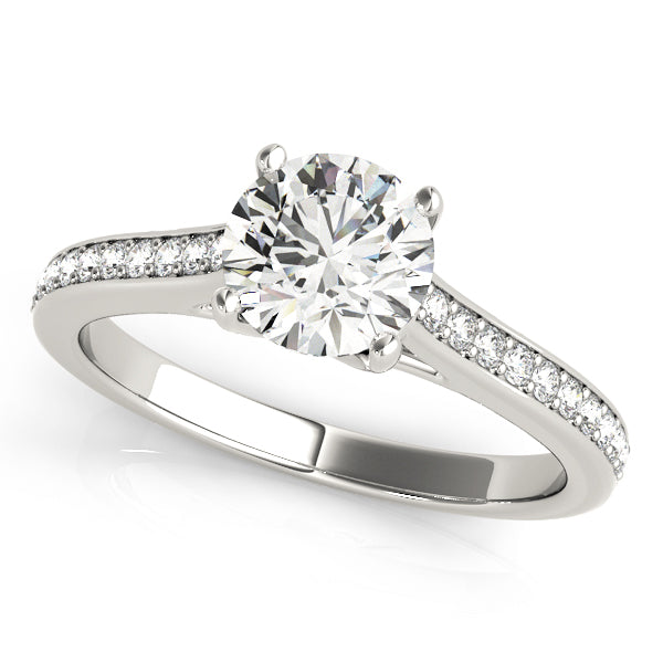 Round Engagement Ring M51067-E-1/3