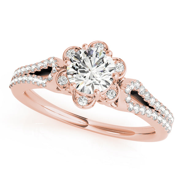 Round Engagement Ring M51069-E-11/4
