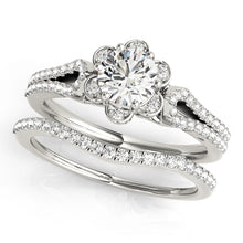 Load image into Gallery viewer, Round Engagement Ring M51069-E-3/4
