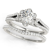 Load image into Gallery viewer, Round Engagement Ring M51069-E-1/2
