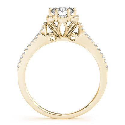 Round Engagement Ring M51069-E-1
