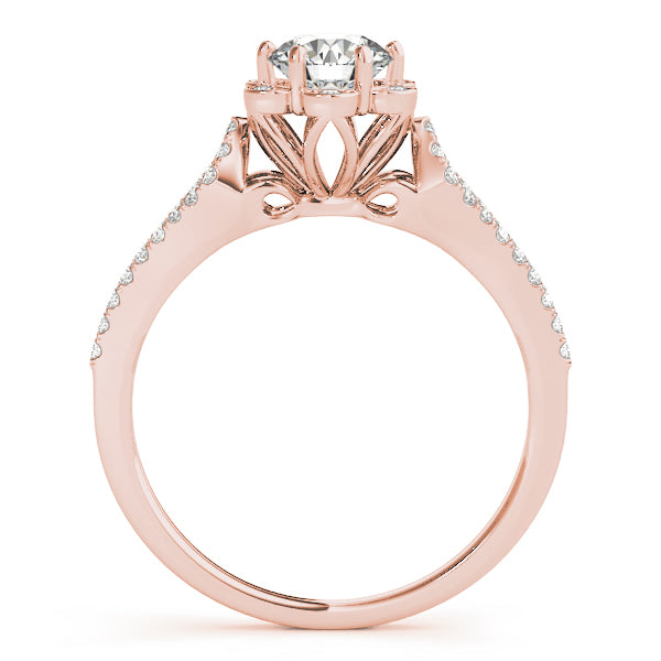 Round Engagement Ring M51069-E-1