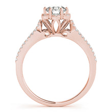 Load image into Gallery viewer, Round Engagement Ring M51069-E-1/2
