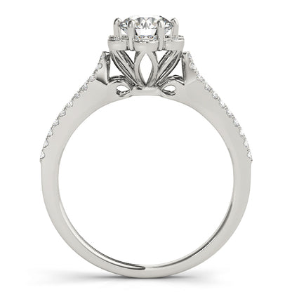 Round Engagement Ring M51069-E-1