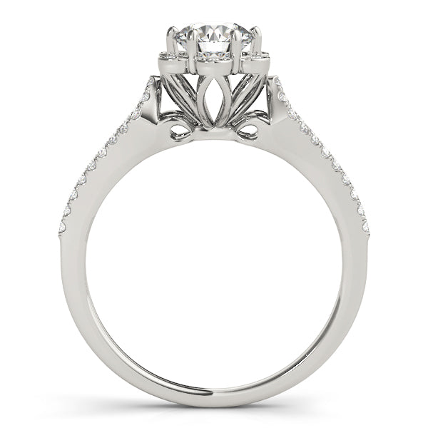 Round Engagement Ring M51069-E-1/4