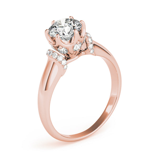 Round Engagement Ring M51070-E-11/2