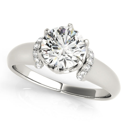 Round Engagement Ring M51070-E-1