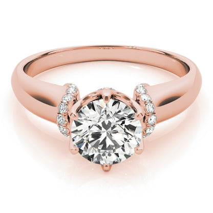 Round Engagement Ring M51070-E-1