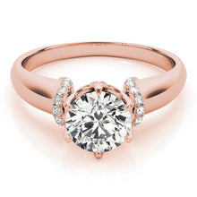 Load image into Gallery viewer, Round Engagement Ring M51070-E-1/4

