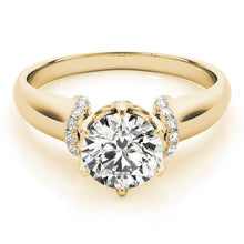 Load image into Gallery viewer, Round Engagement Ring M51070-E-1/4
