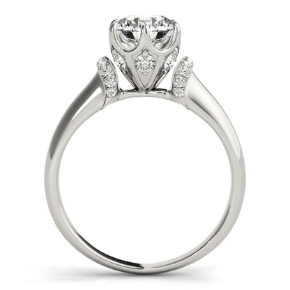 Round Engagement Ring M51070-E-1/4