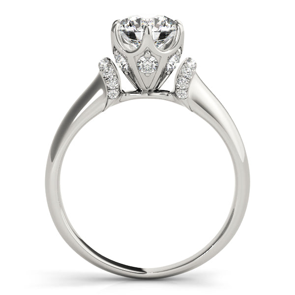 Round Engagement Ring M51070-E-11/2