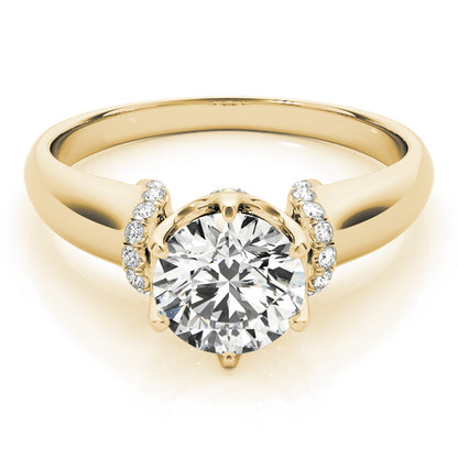 Round Engagement Ring M51070-E-1