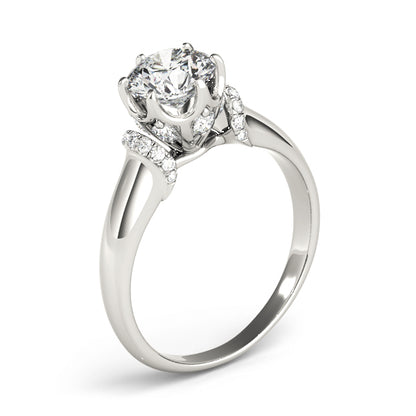 Round Engagement Ring M51070-E-1