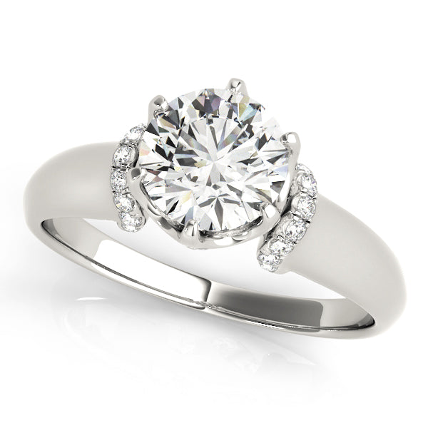 Round Engagement Ring M51070-E-3/4