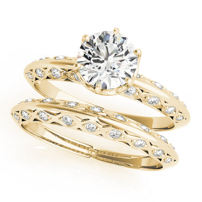 Round Engagement Ring M51071-E-1