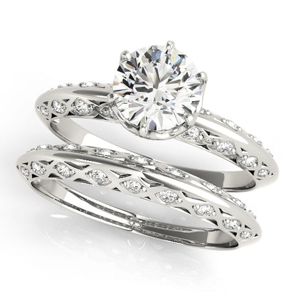 Round Engagement Ring M51071-E-1