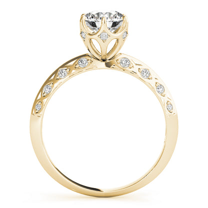 Round Engagement Ring M51071-E-1/2