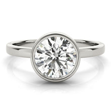Load image into Gallery viewer, Round Engagement Ring M51073-E-1/4
