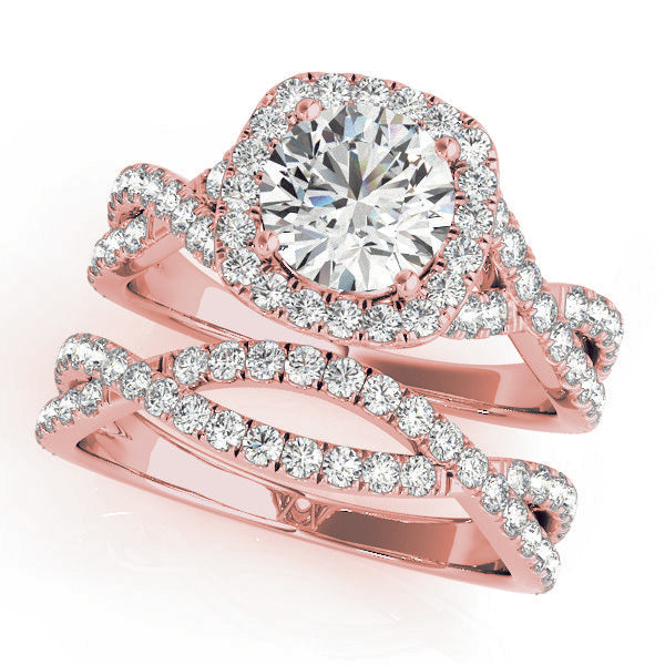 Round Engagement Ring M51078-E-1