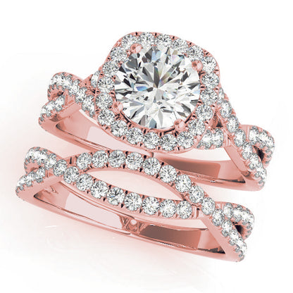 Round Engagement Ring M51078-E-1